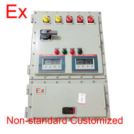 중국 IEC 위험한 위치를 위한 표준 폭발 방지 모터 시동기/정지 스위치 상자 공장